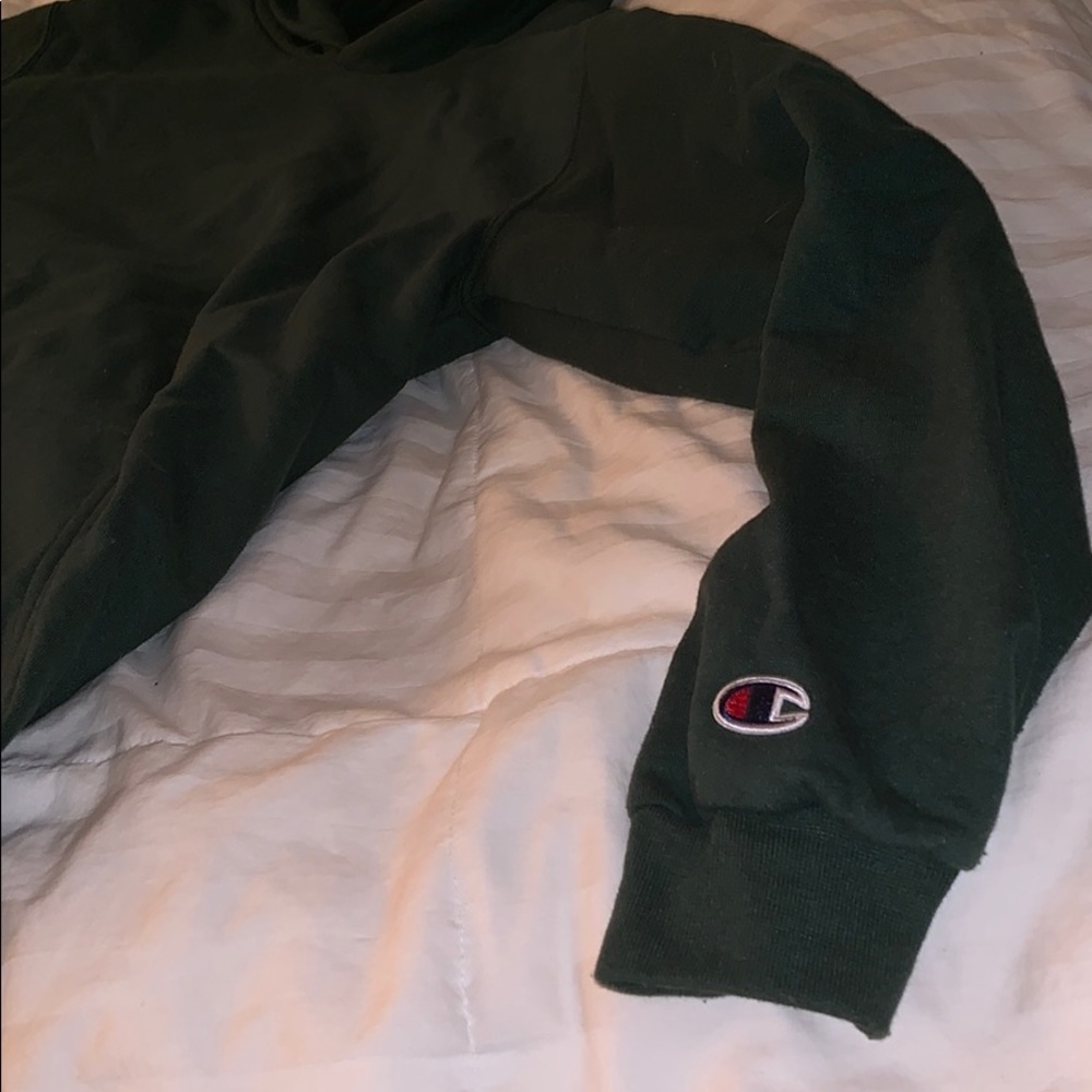Green Champion Hoodie